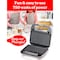 Betty Crocker 3-in-1 Indoor Grill, Sandwich / Panini Press & Waffle Maker Plus, Silver BC-4965S - alternate 4